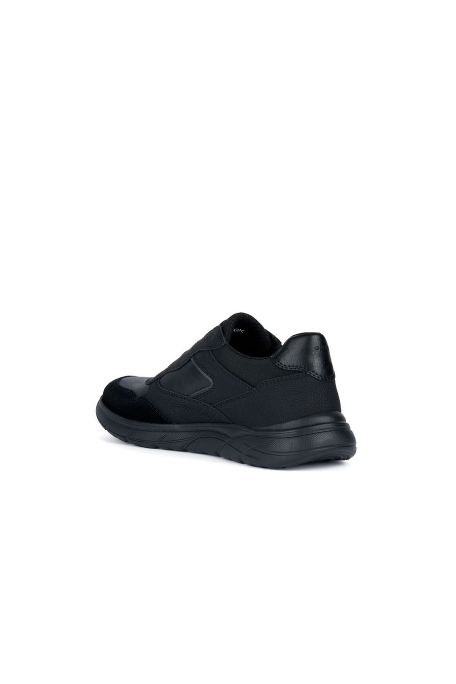 Geox Erkek Siyah Portello Bağcıklı Deri Sneaker