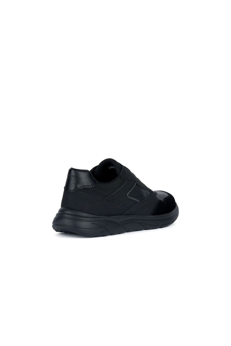 Geox Erkek Siyah Portello Bağcıklı Deri Sneaker