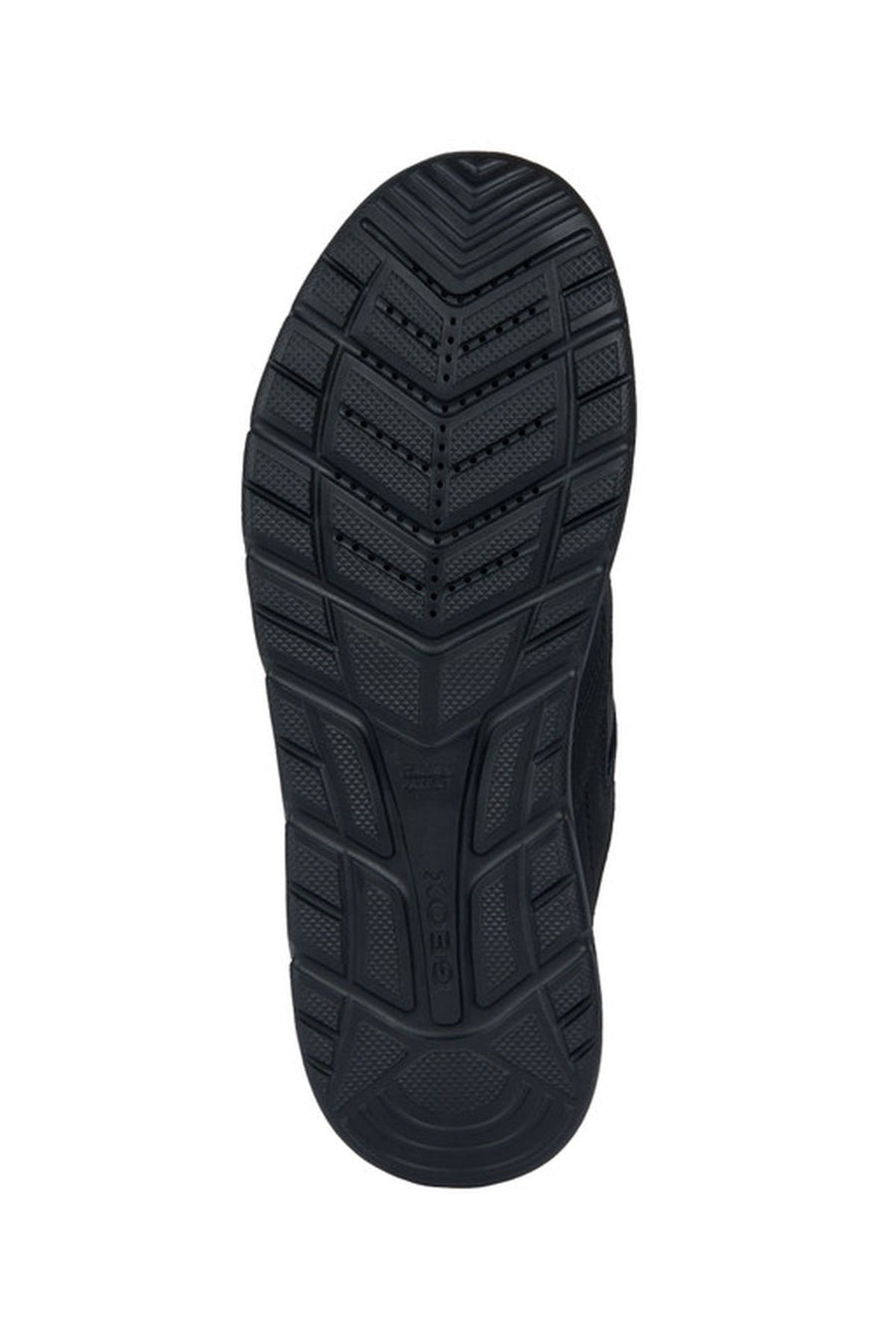 Geox Erkek Siyah Portello Bağcıklı Deri Sneaker