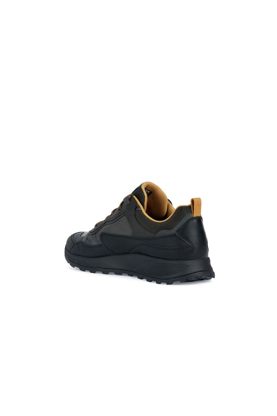 Geox Erkek Antrasit Terrestre B Abx C Bağcıklı Deri Sneaker