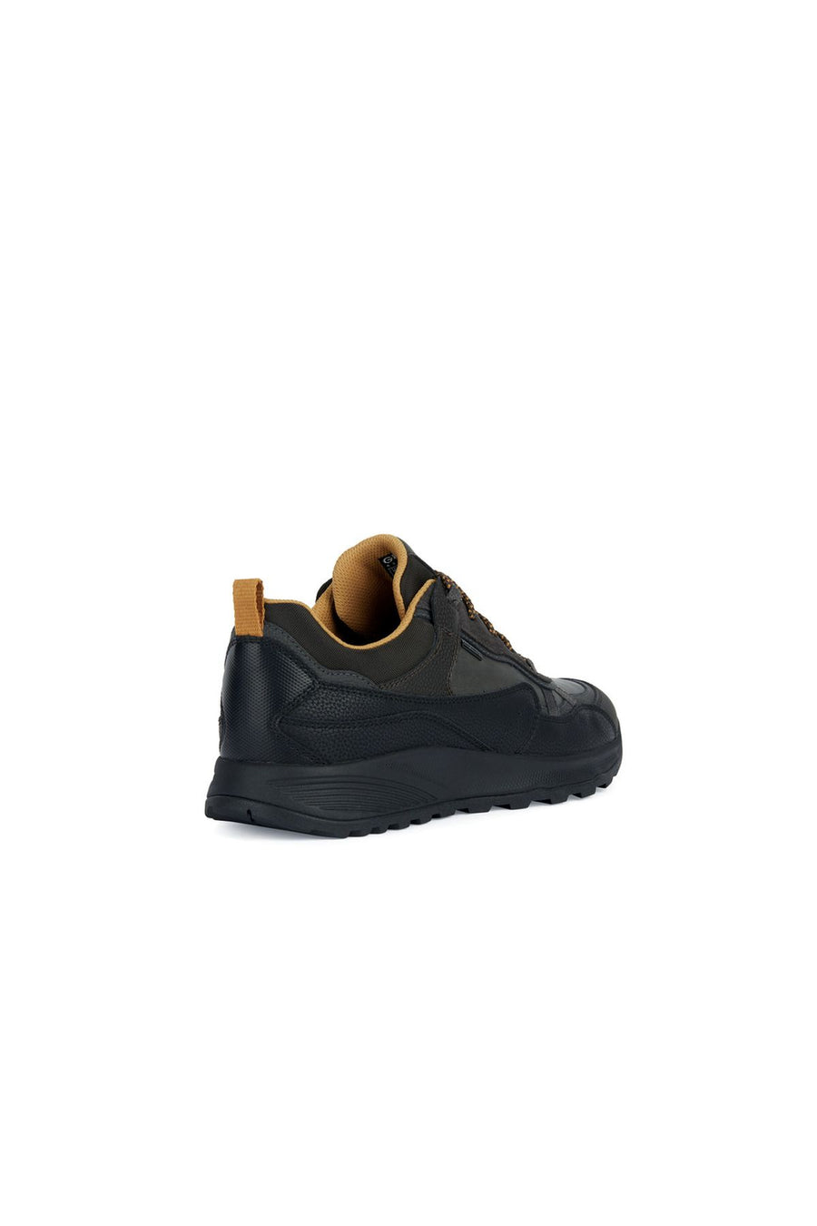Geox Erkek Antrasit Terrestre B Abx C Bağcıklı Deri Sneaker