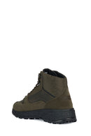 Geox Men's Green Sterrato Suede Leather Boots | Derimod