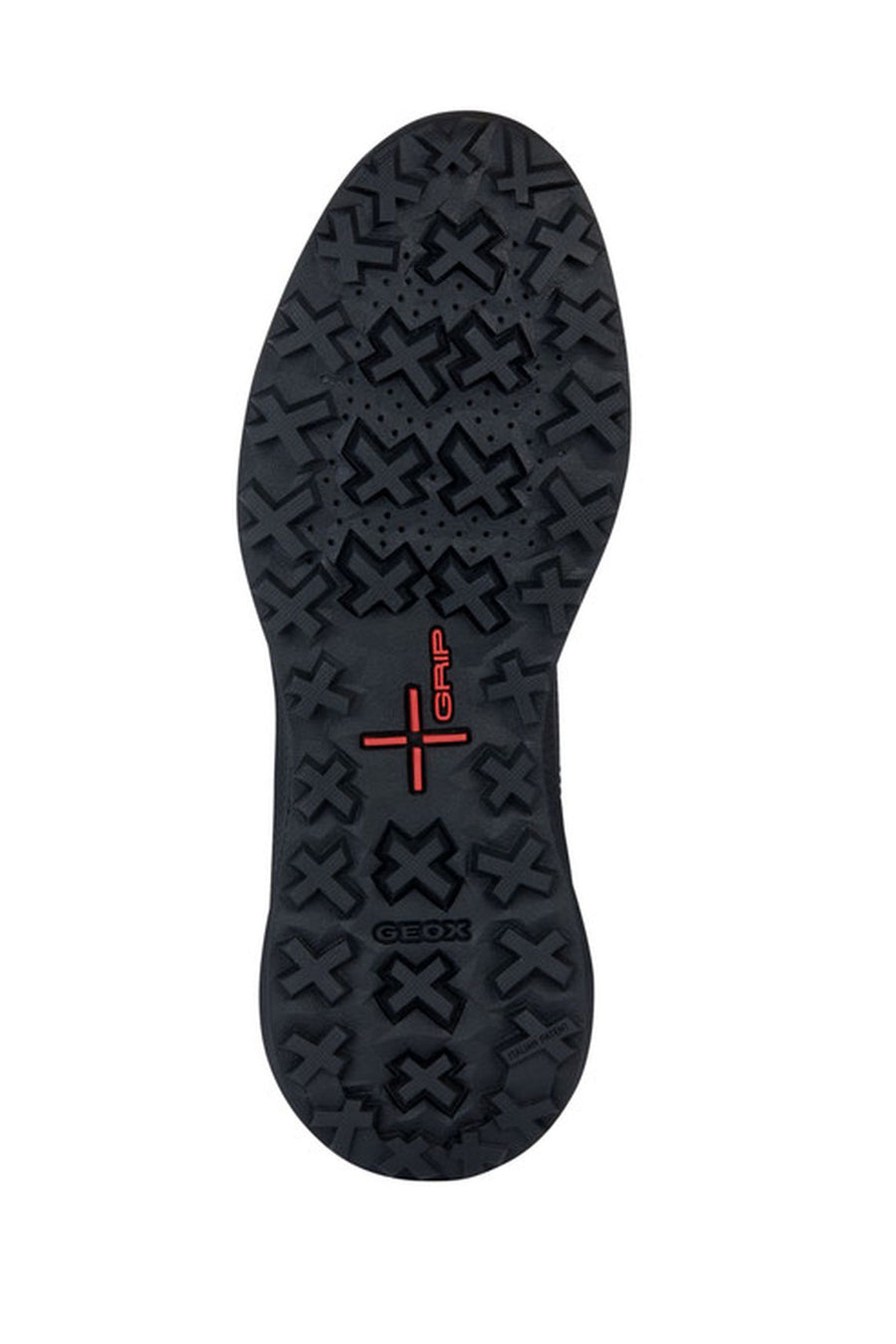 Geox Erkek Siyah Pg1x Abx Bağcıklı Deri Sneaker
