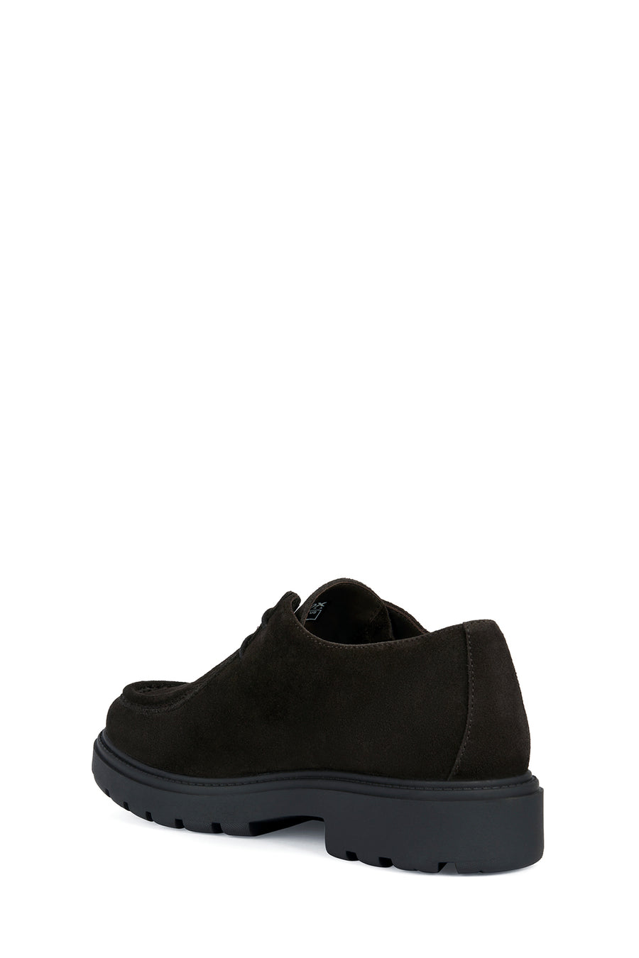 Geox Men's Brown Spherica Ec7 Suede Leather Casual Shoes