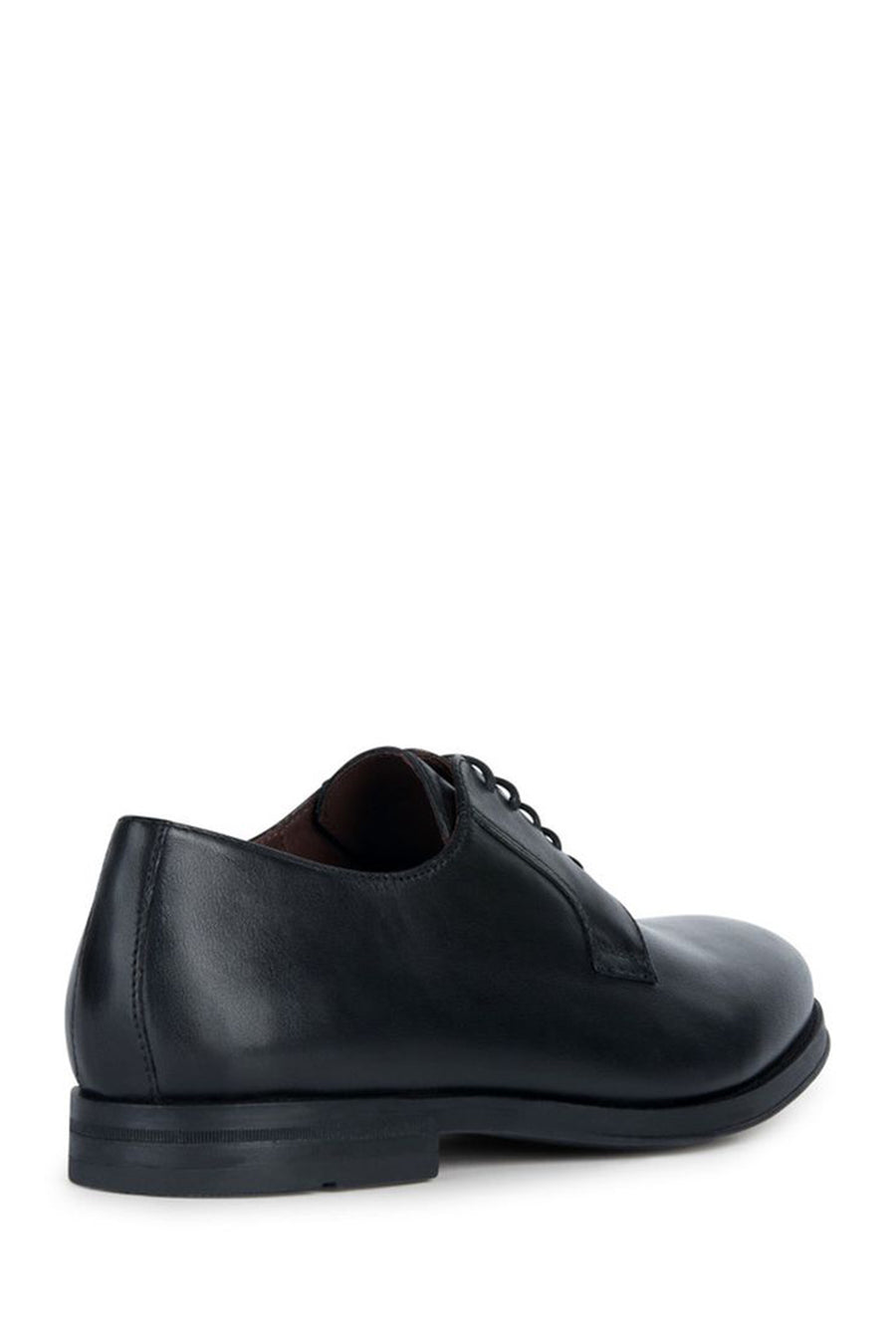 Geox Men's Black Decio Laced Leather Classic Shoes