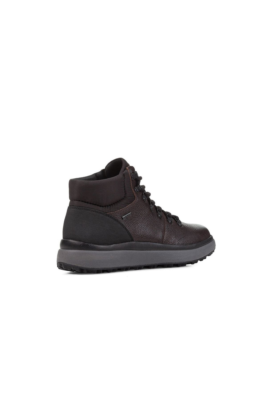 Geox Men's Brown Granito Leather Boots