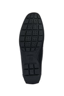 Geox Men's Black Moner 2Fit Leather Casual Loafer | Derimod
