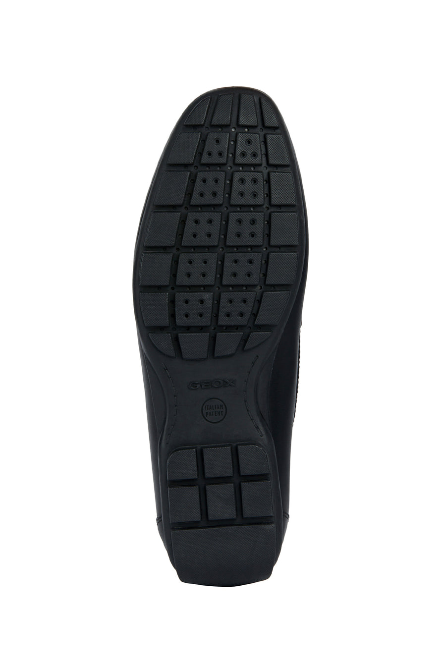 Geox Men's Black Moner 2Fit Leather Casual Loafer