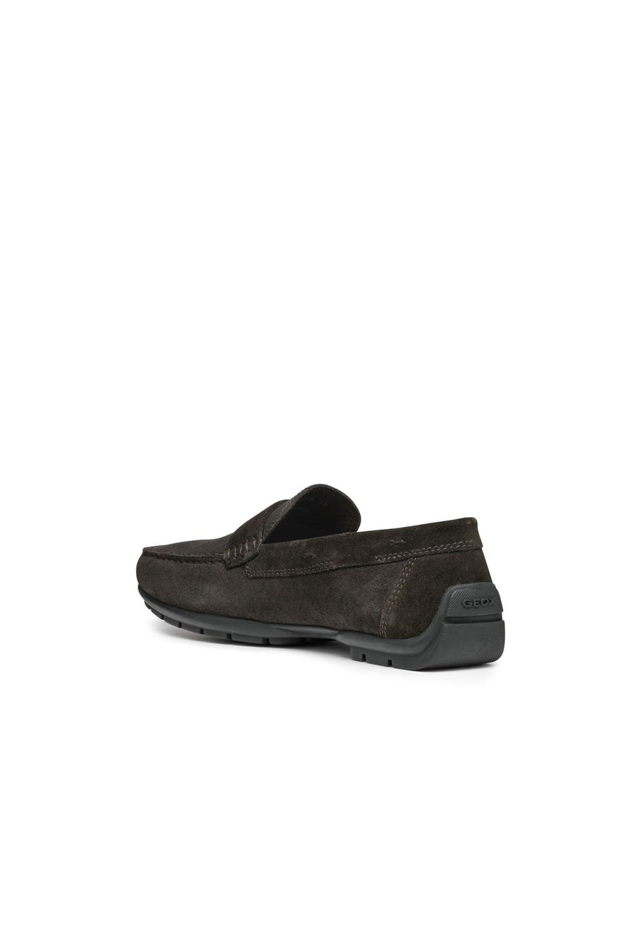 Geox Men's Brown Moner Suede Leather Masculine Loafer
