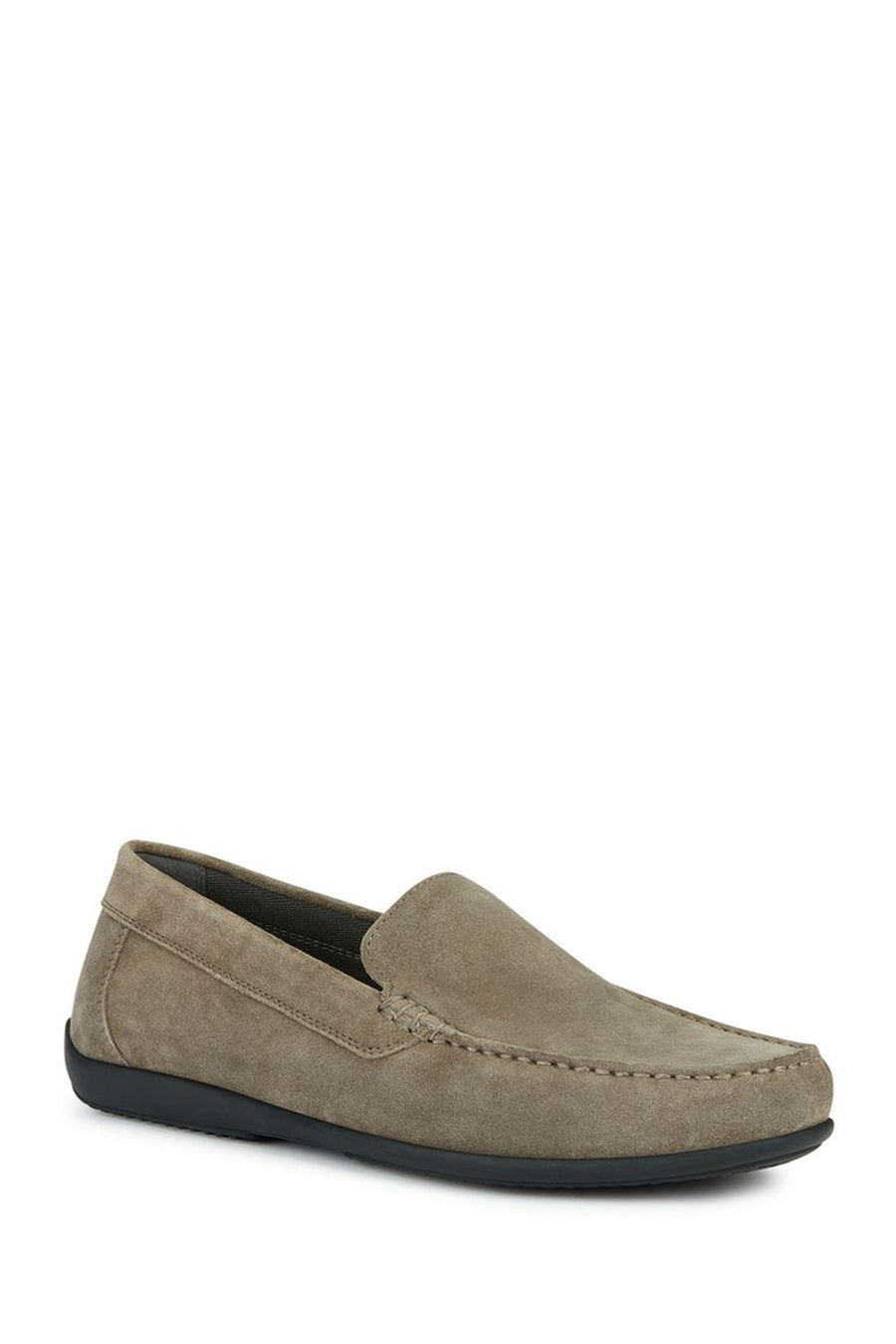 Geox Erkek Vizon Ascanio Süet Deri Casual Loafer