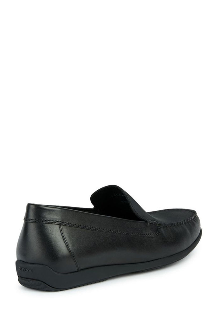 Geox Erkek Siyah Ascanio Deri Casual Loafer