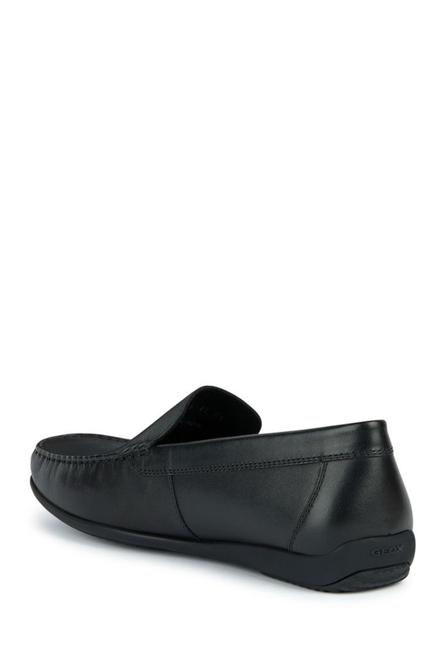 Geox Erkek Siyah Ascanio Deri Casual Loafer