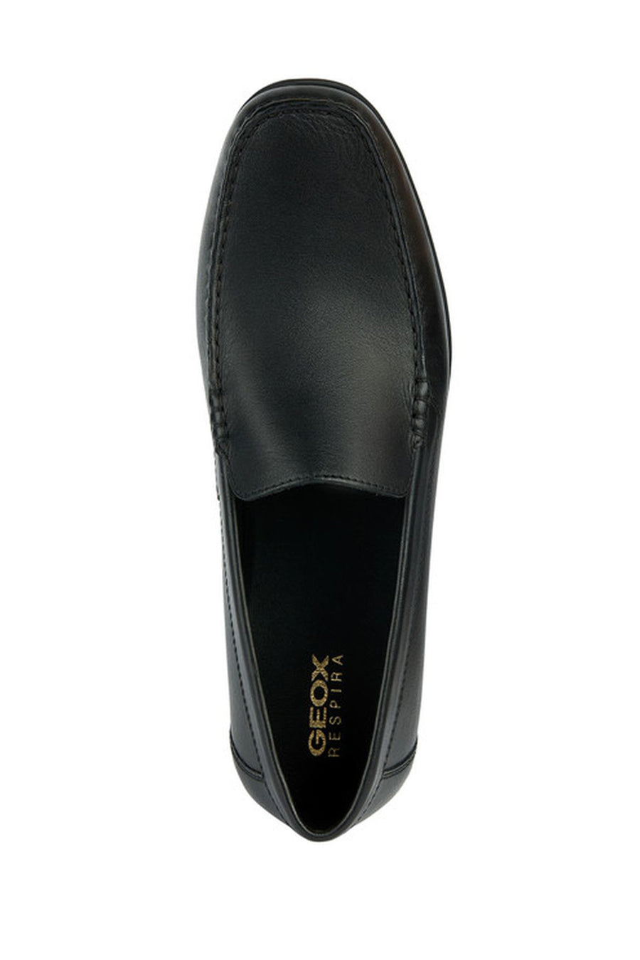 Geox Erkek Siyah Ascanio Deri Casual Loafer