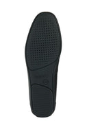 Geox Men's Black Ascanio Leather Casual Loafer | Derimod