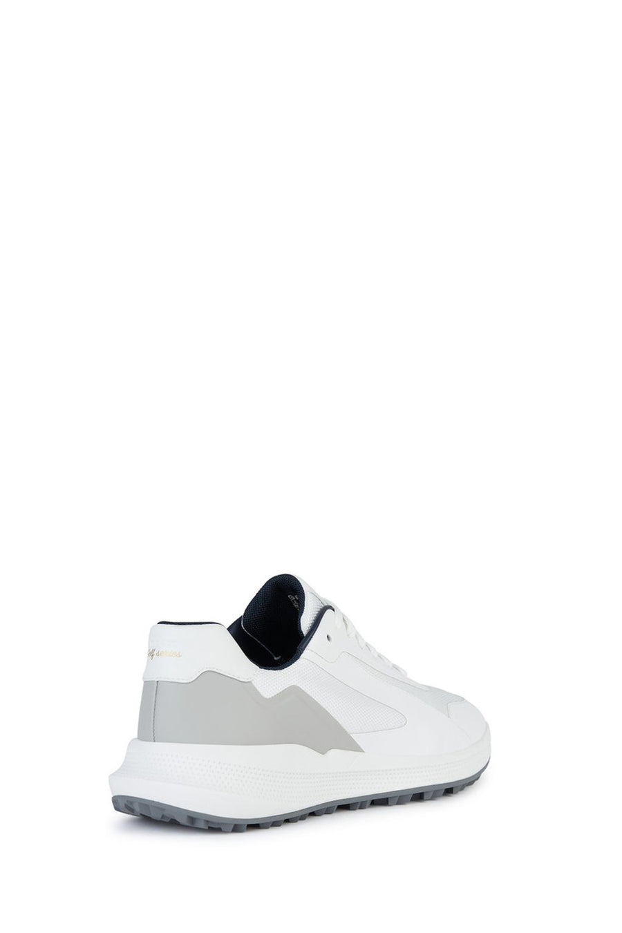 Geox Men's White Pg1x Lace Up Fabric Sneaker