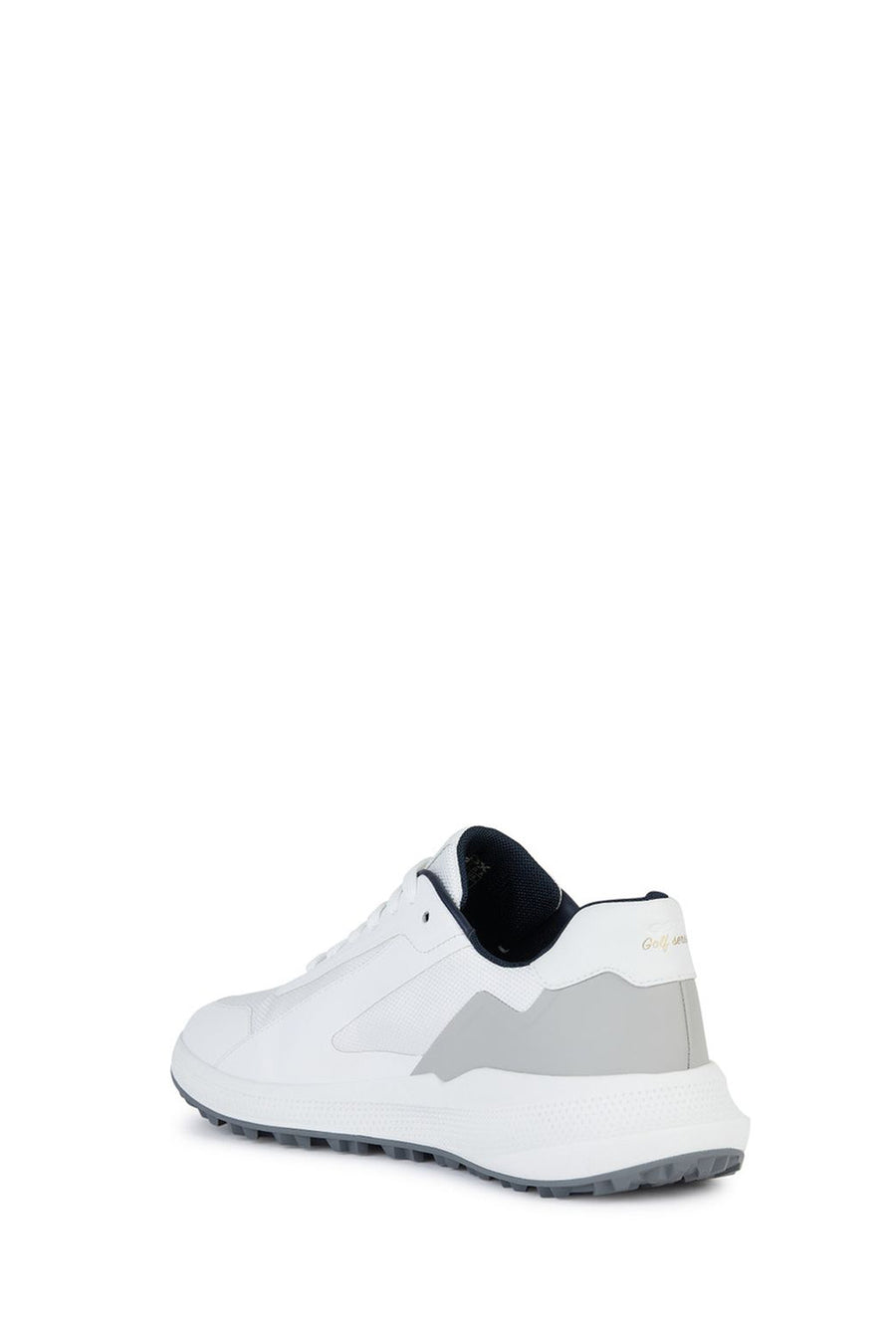 Geox Men's White Pg1x Lace Up Fabric Sneaker