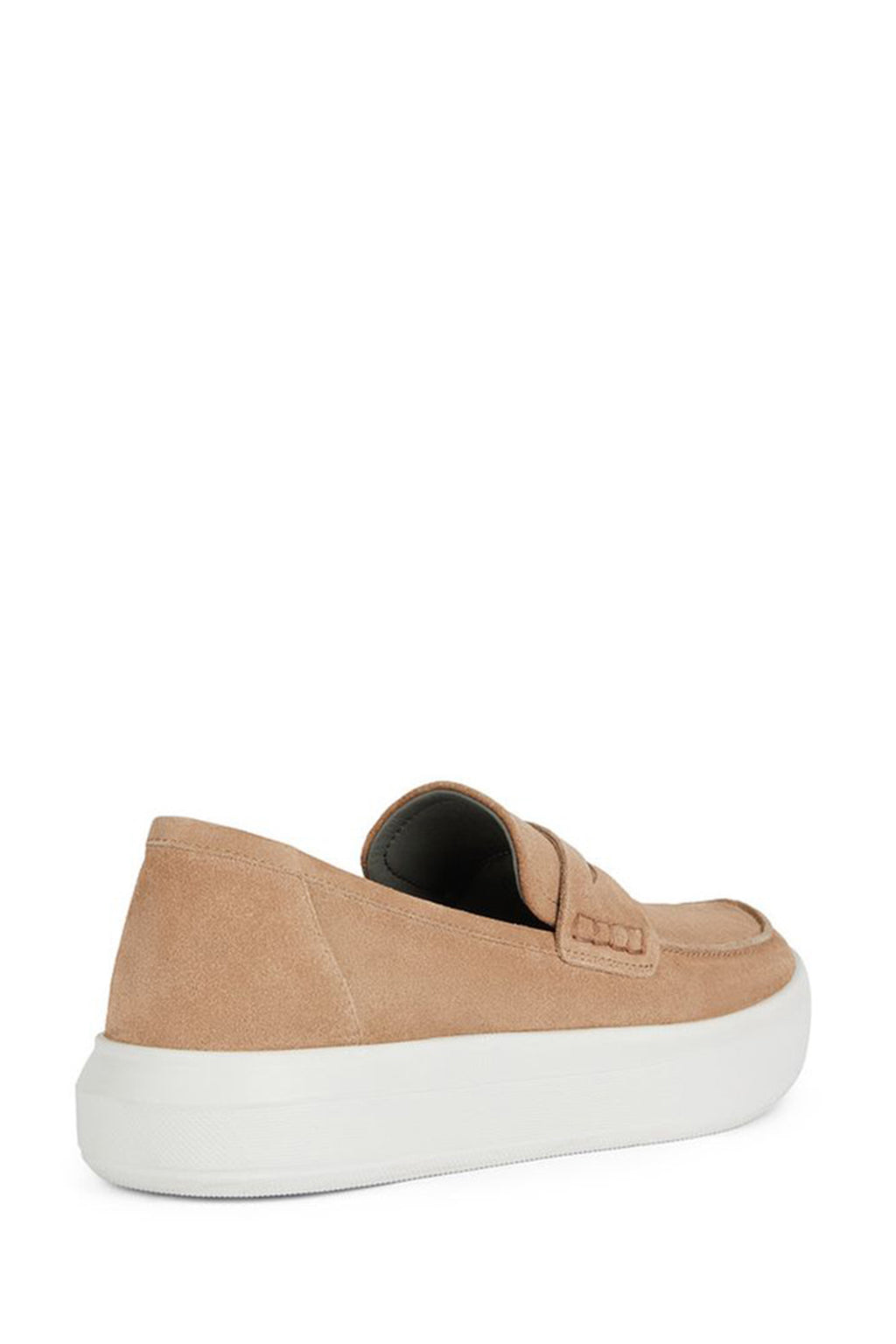 Geox Erkek Taba Deiven Süet Deri Casual Loafer