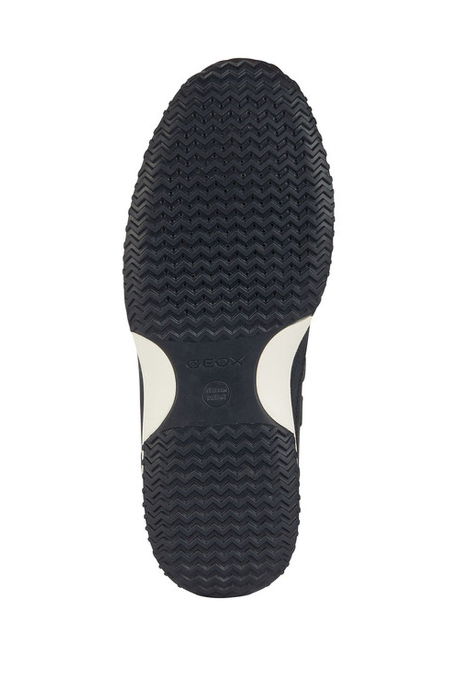 Geox Erkek Lacivert Happy Bağcıklı Süet Deri Sneaker