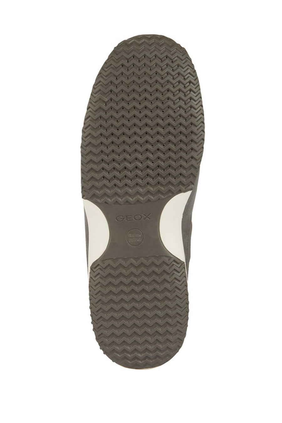 Geox Erkek Gri Happy Bağcıklı Süet Deri Sneaker