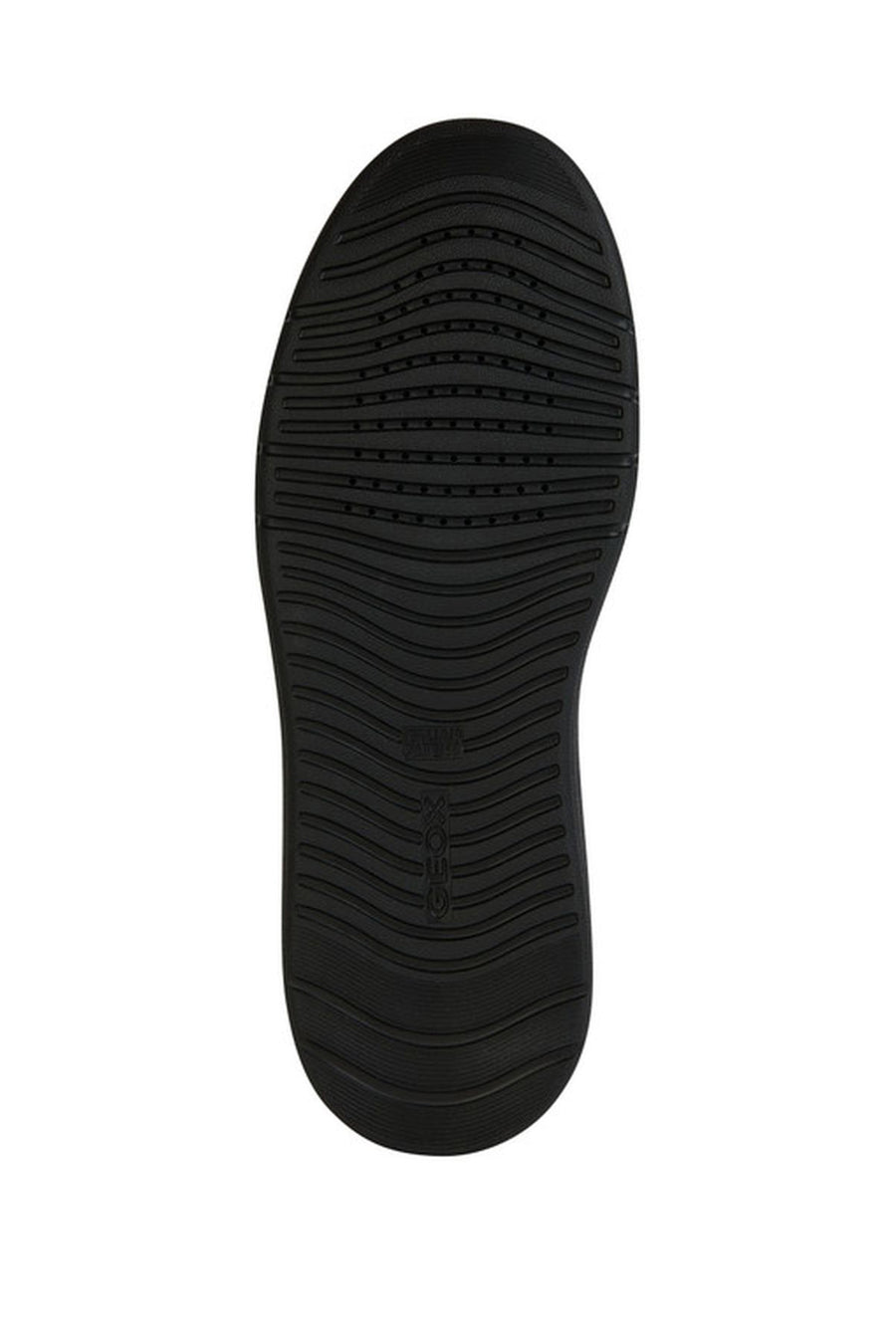 Geox Men's Black Spherica Lace-Up Leather Casual Sneaker