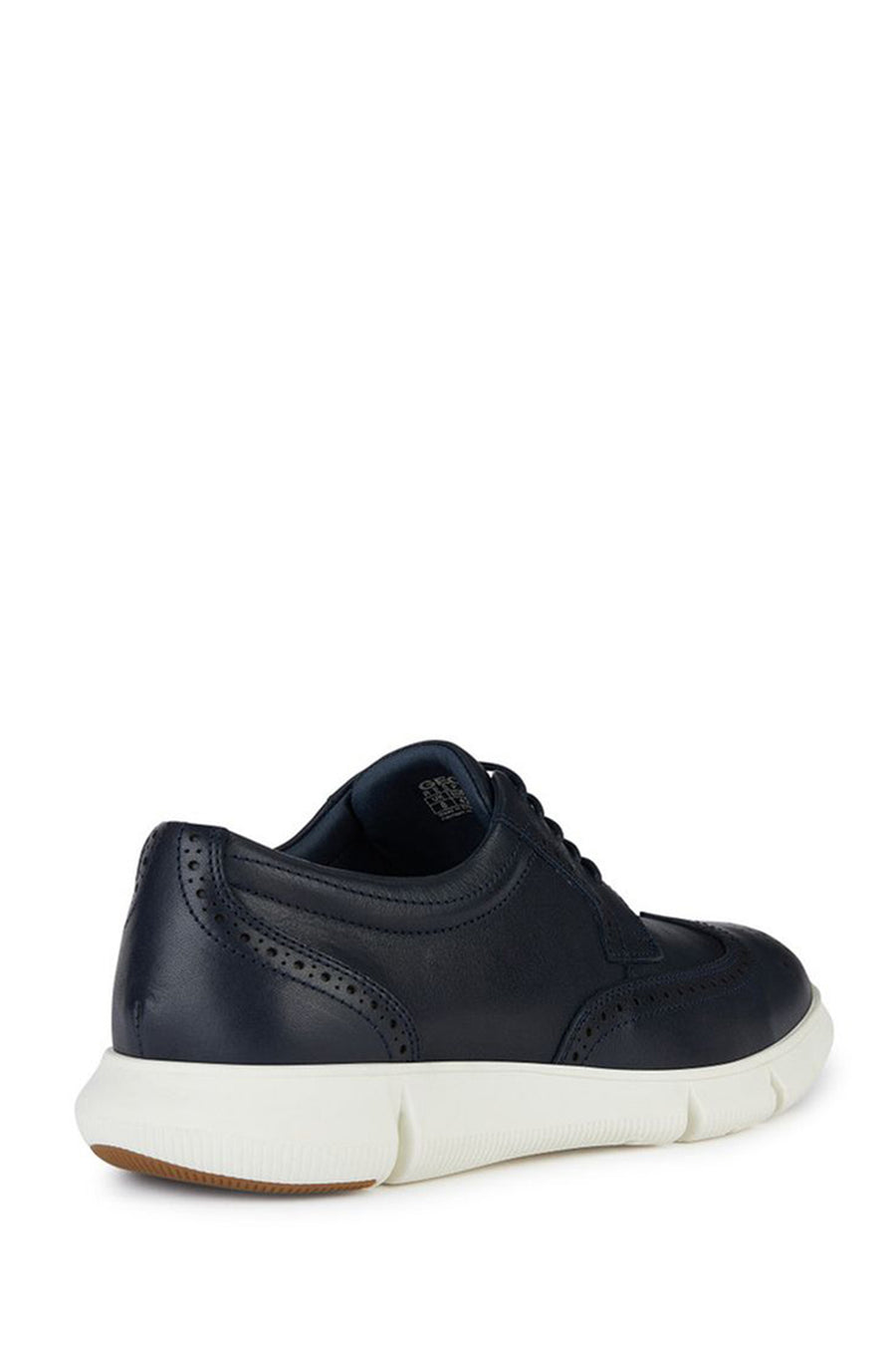 Geox Men's Navy Blue Adacter Leather Casual Shoes