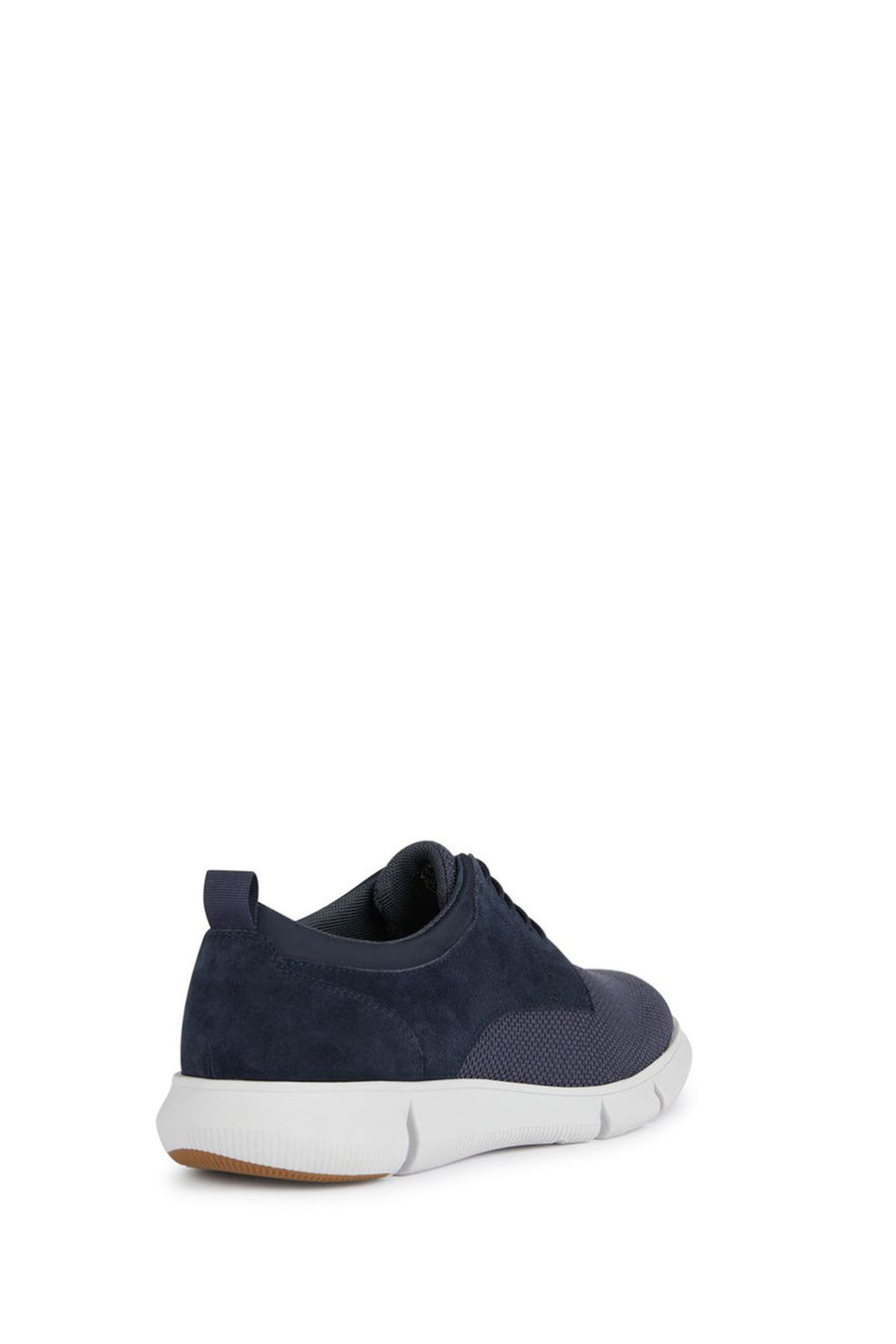 Geox Men's Navy Blue Spherica Leather Casual Shoes