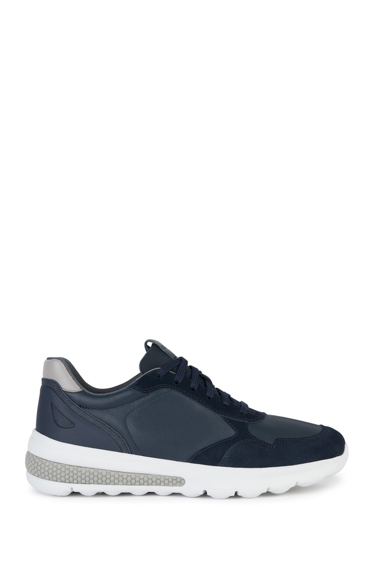 Geox Men's Navy Spherica Laced Fabric Sneakers U45BAA08522C4002 | Derimod