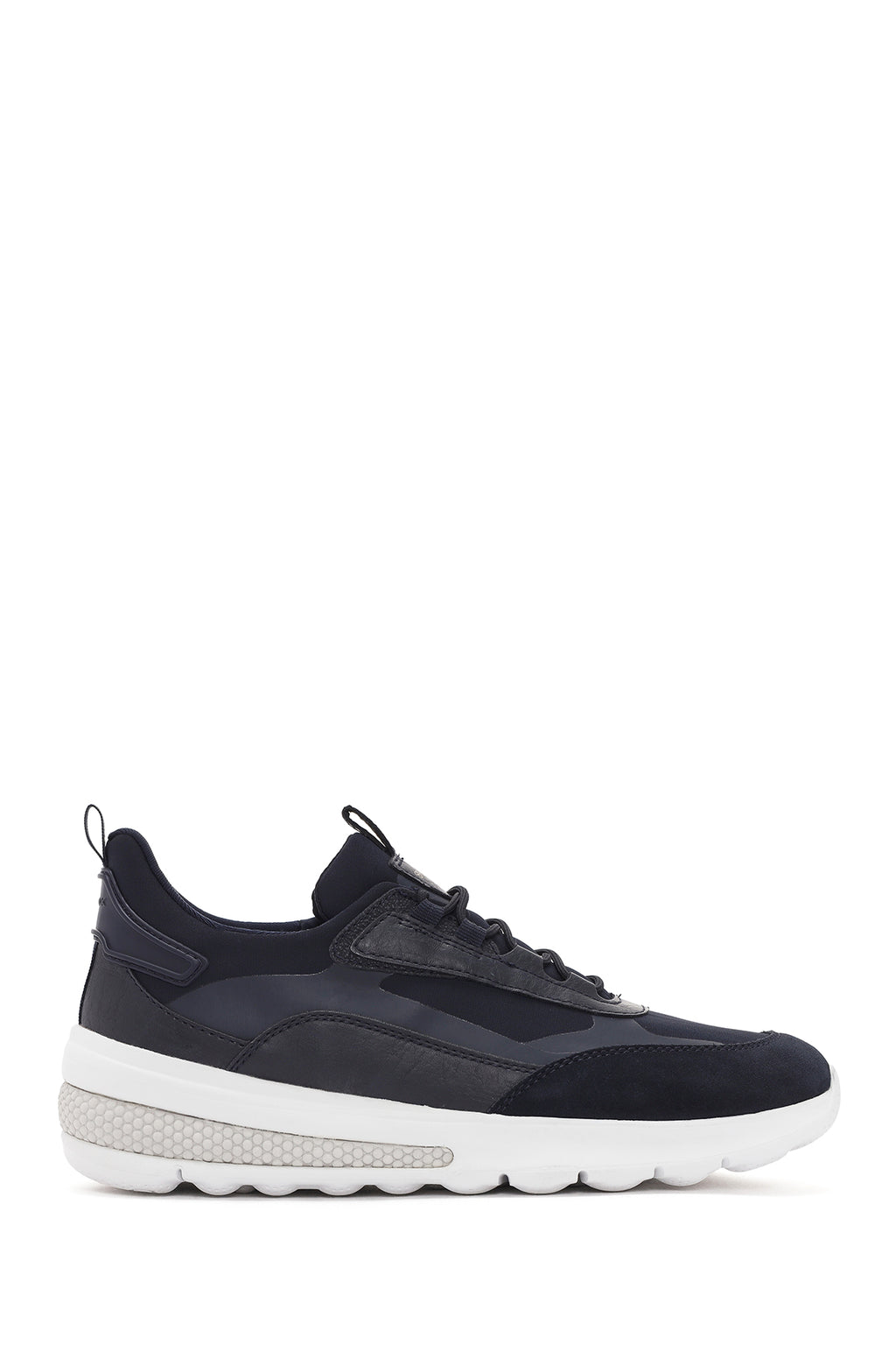 Geox Erkek Lacivert Spherica Actif Bağcıklı Kumaş Sneaker