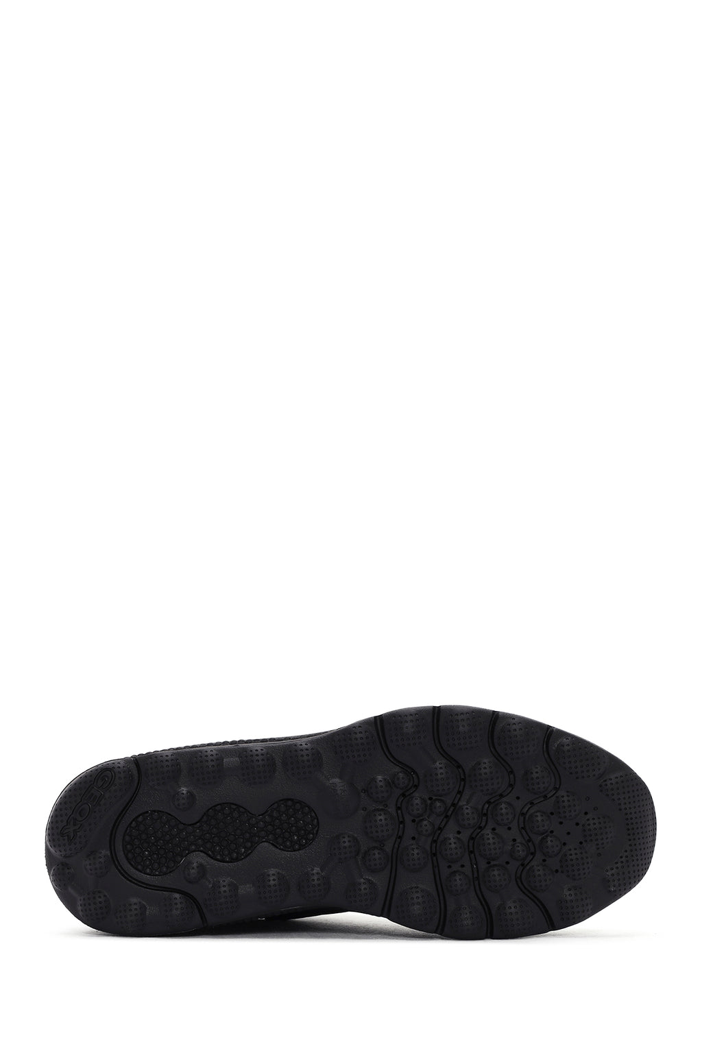 Geox Erkek Siyah Spherica Actif Bağcıklı Deri Sneaker