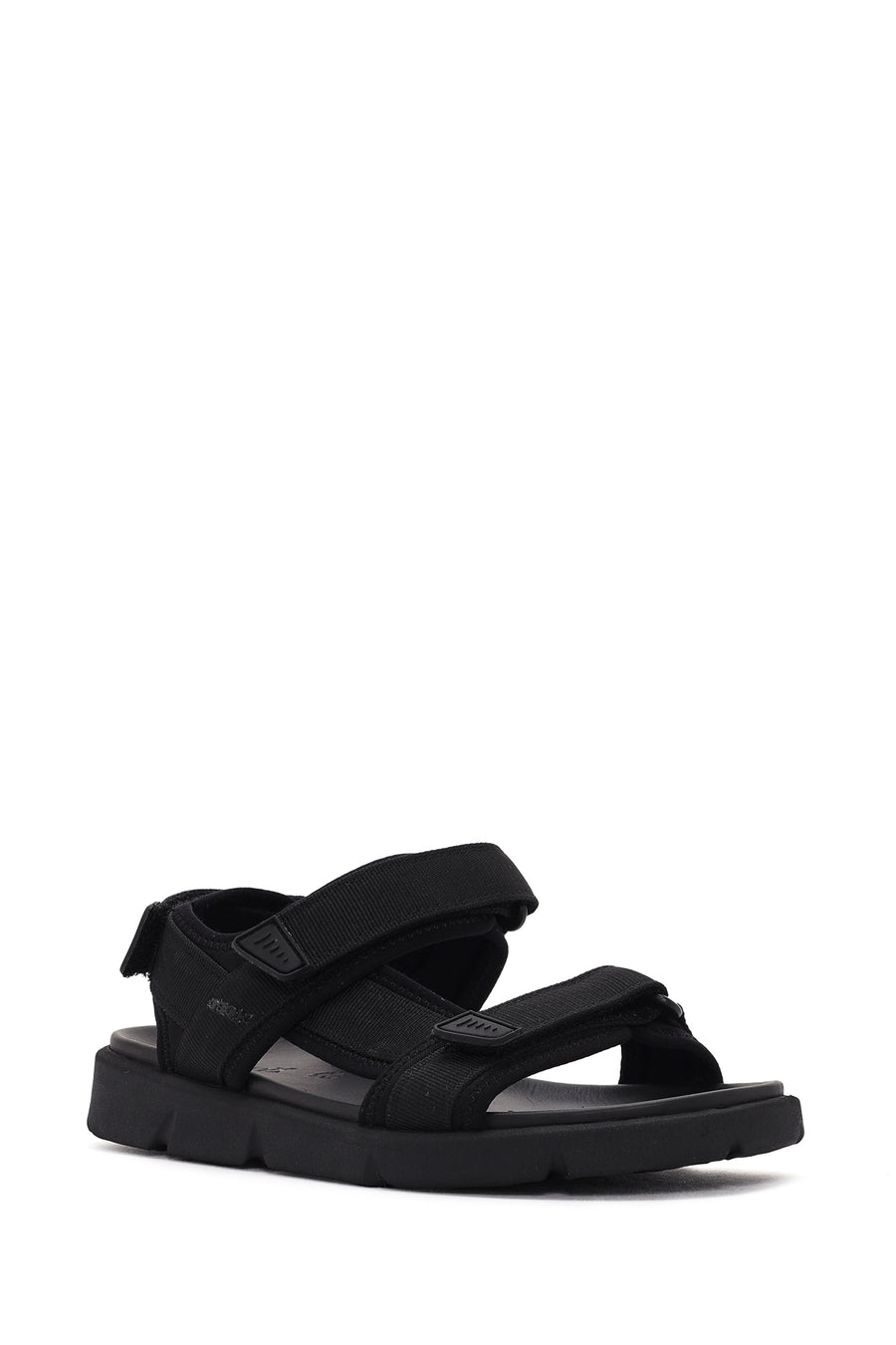 Geox Men's Black Xand 2s Fabric Sandals