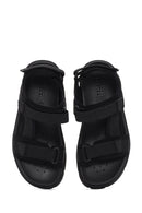 Geox Erkek Siyah Xand 2s Kumaş Sandalet | Derimod