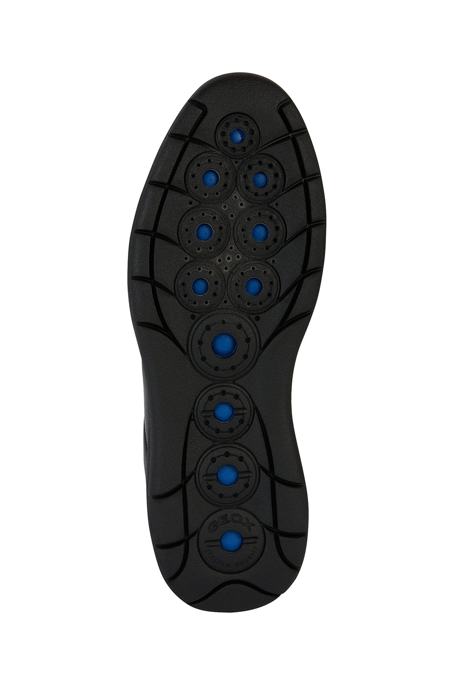 Geox Erkek Siyah Spherica Ec2 Bağcıklı Deri Sneaker