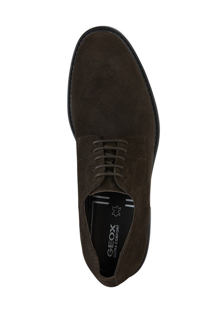 Geox Erkek Kahverengi Walk Pleasure Bağcıklı Süet Deri Casual Ayakkabı
