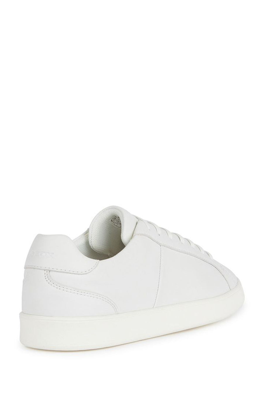 Geox Men's White Regio Lace-up Leather Sneaker