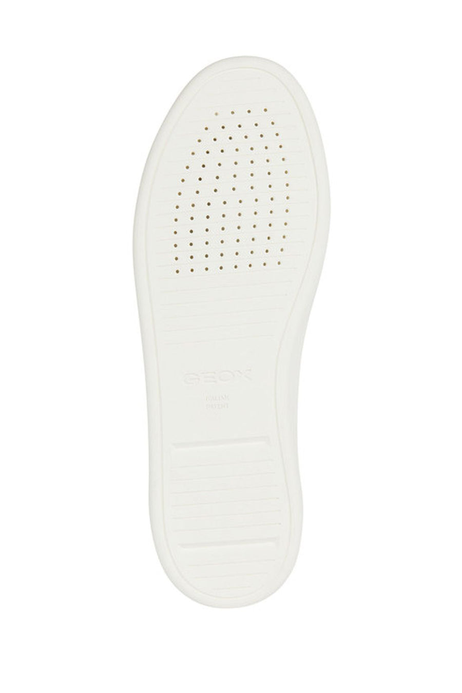 Geox Men's White Regio Lace-up Leather Sneaker