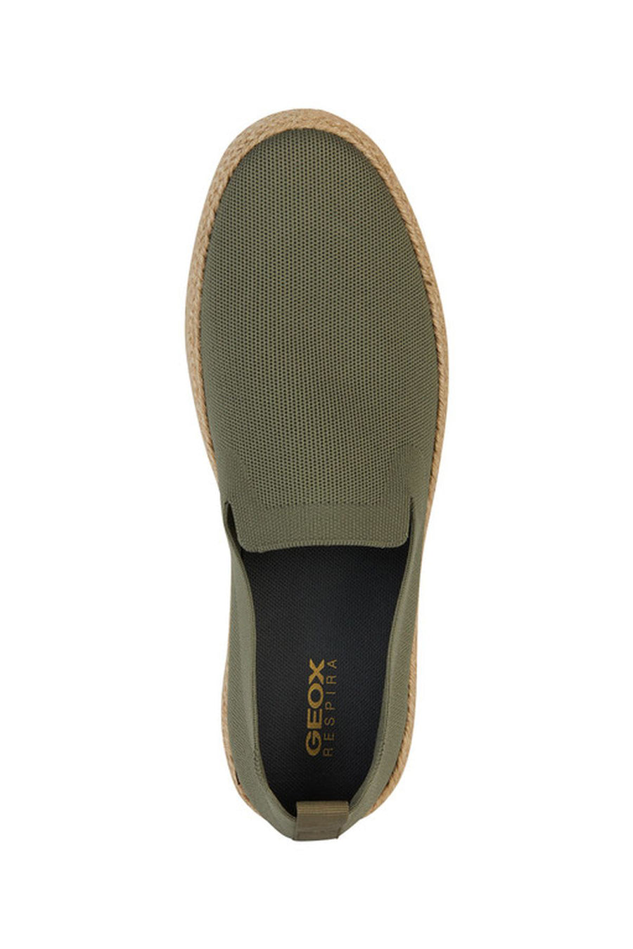 Geox Erkek Yeşil Pantelleria Hasır Deri Espadril