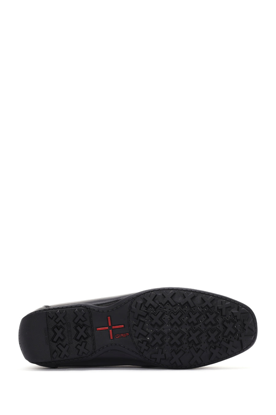 Geox Erkek Siyah Kosmopolis + Grip Deri Loafer