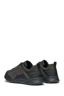 Geox Men Brown Nebula Lace-Up Fabric Sneaker | Derimod