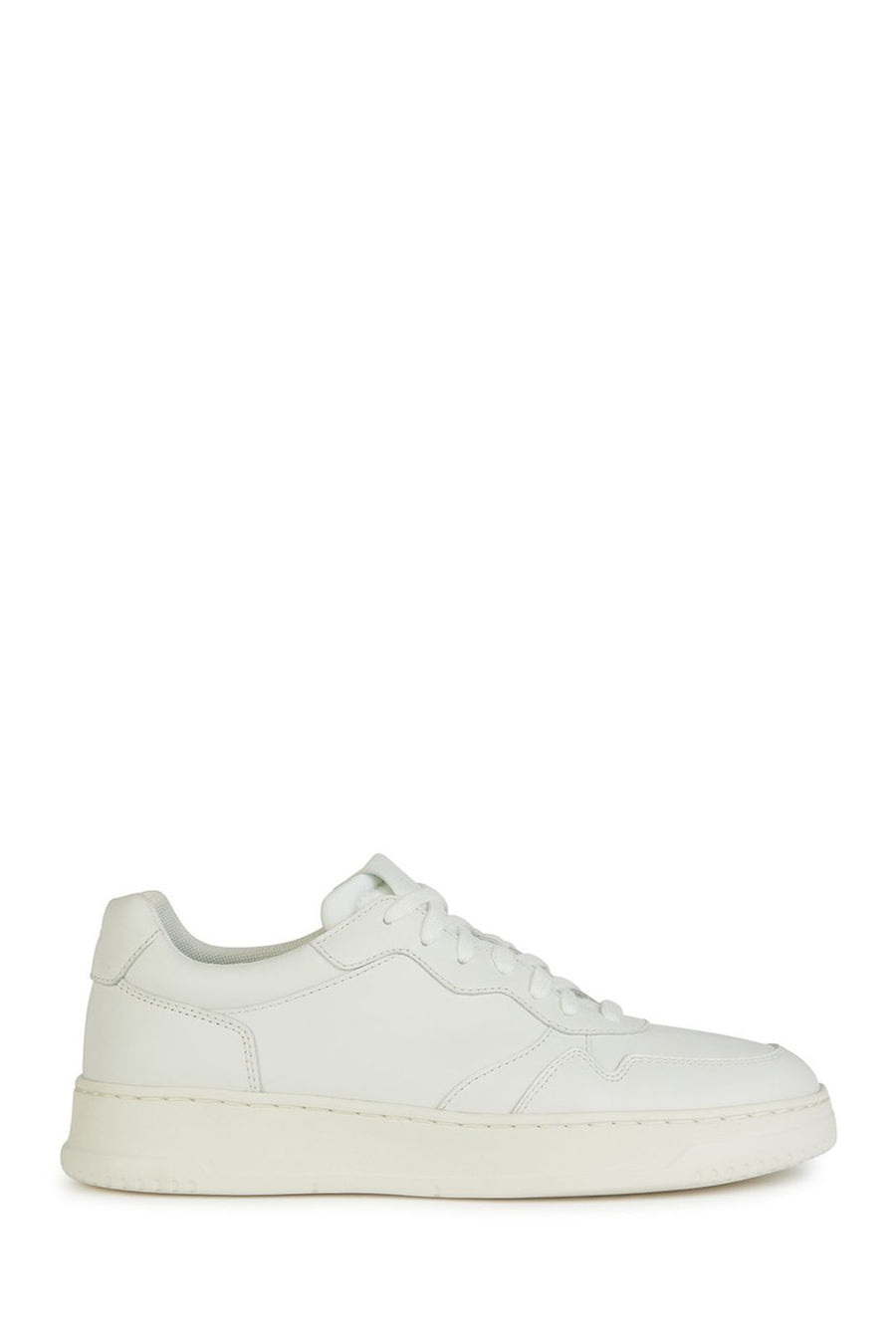 Geox Erkek Beyaz Arvier Bağcıklı Deri Sneaker