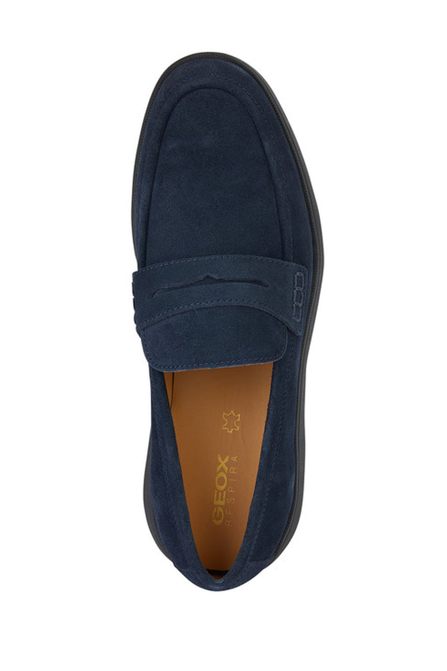 Geox Erkek Lacivert Spherica Ec10 Süet Deri Casual Loafer