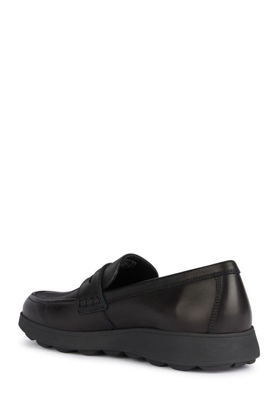 Geox Erkek Siyah Spherica Ec10 Deri Casual Loafer