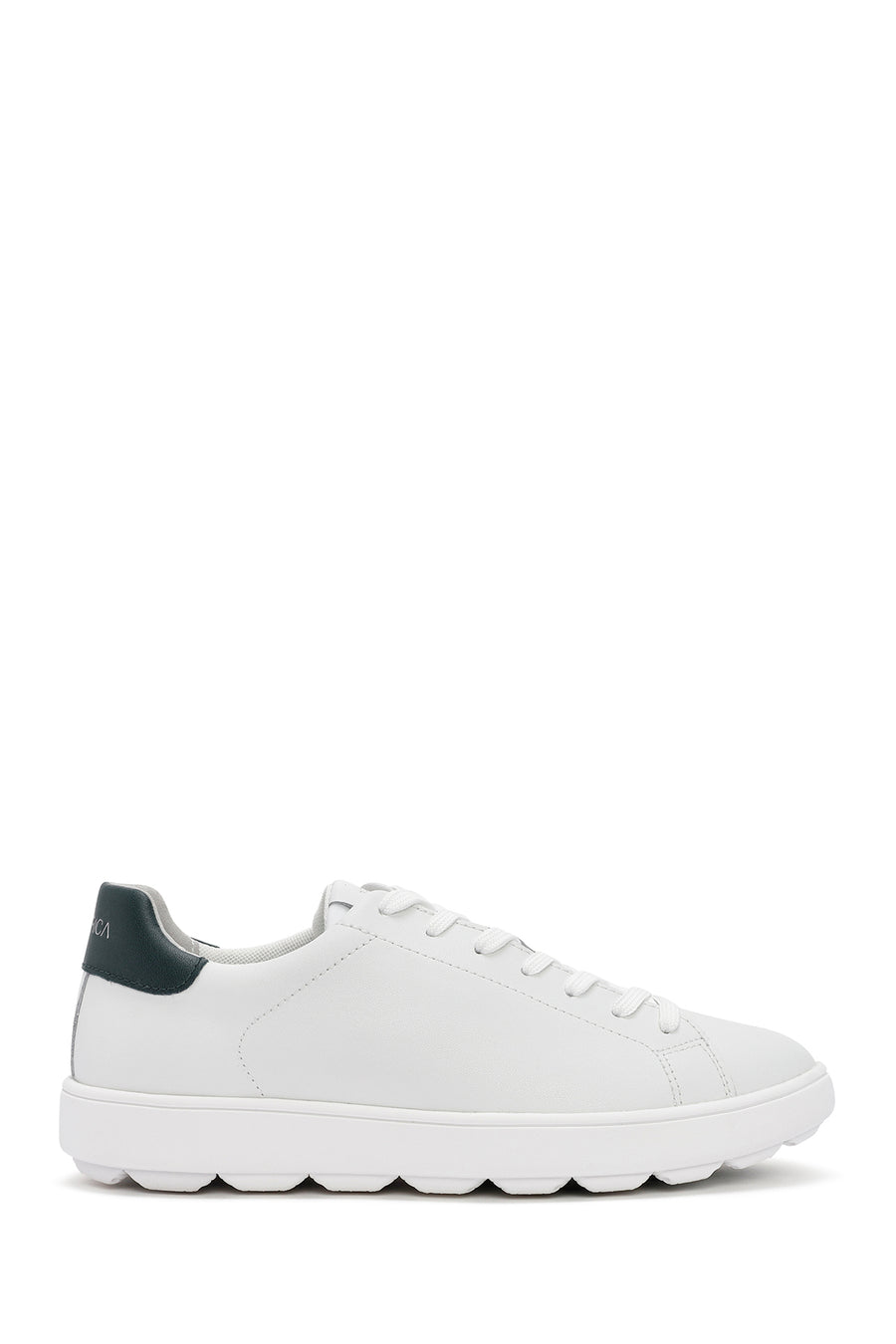 
Geox Men's White Spherica Ecub Lace-Up Leather Sneaker
 U45GPA0009BC1966 | Derimod