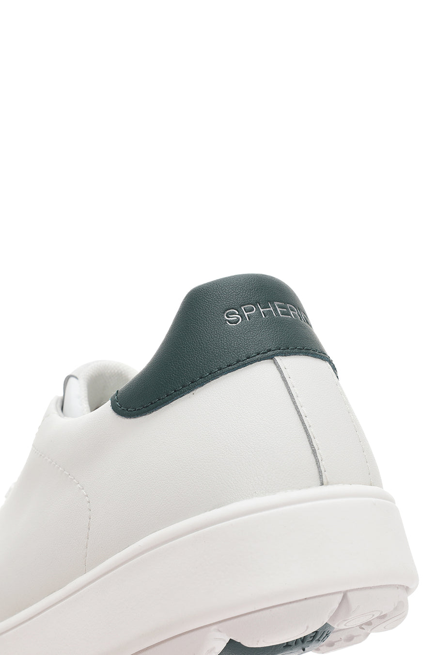 
Geox Men's White Spherica Ecub Lace-Up Leather Sneaker
