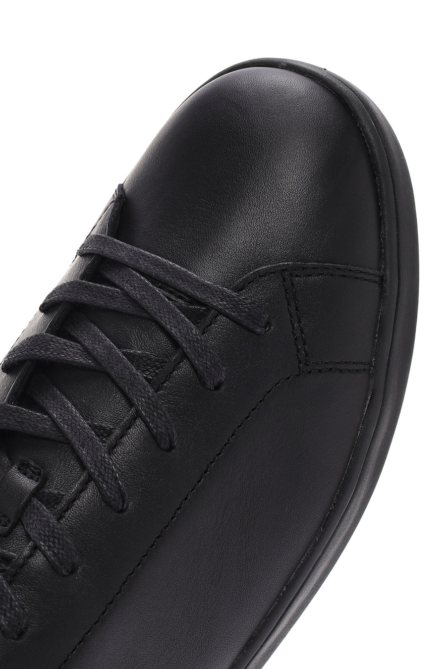 Geox Erkek Siyah Spherica Bağcıklı Deri Sneaker