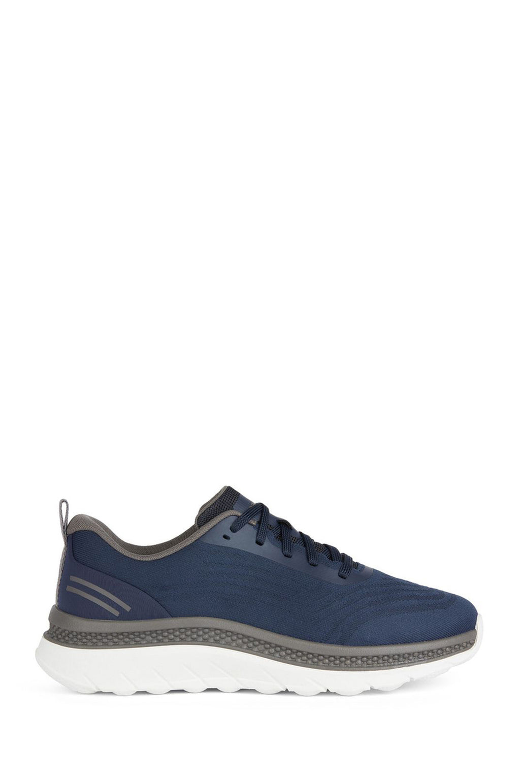 Geox Erkek Lacivert Spherica Actif Bağcıklı Kumaş Sneaker