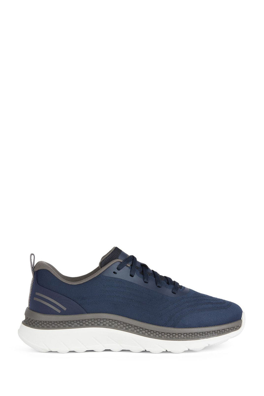 Geox Men's Navy Blue Spherica Active Lace Up Fabric Sneaker U45GQA0006KC4002 | Derimod