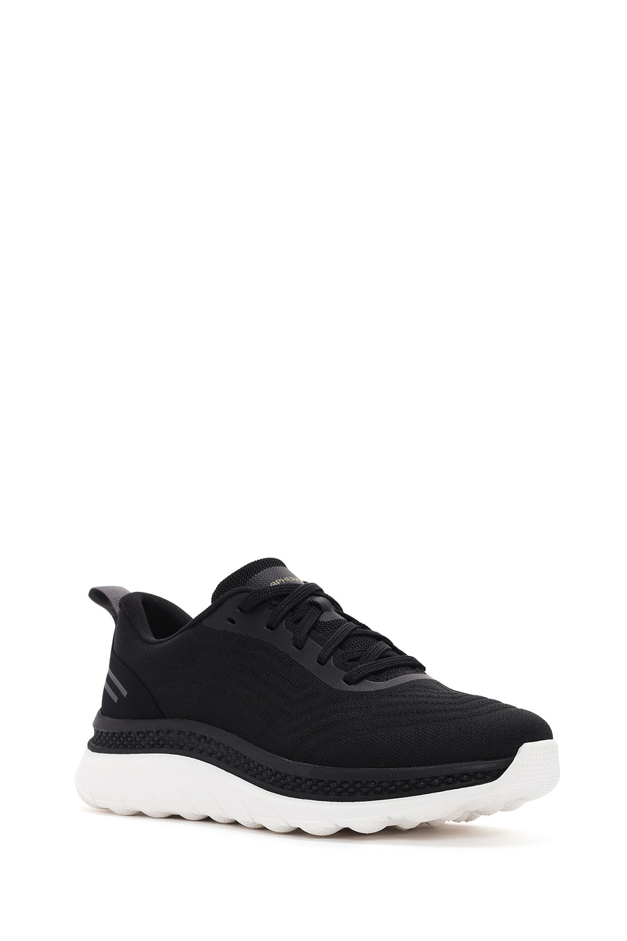 Geox Erkek Siyah Spherica Actif X Bağcıklı Kumaş Sneaker