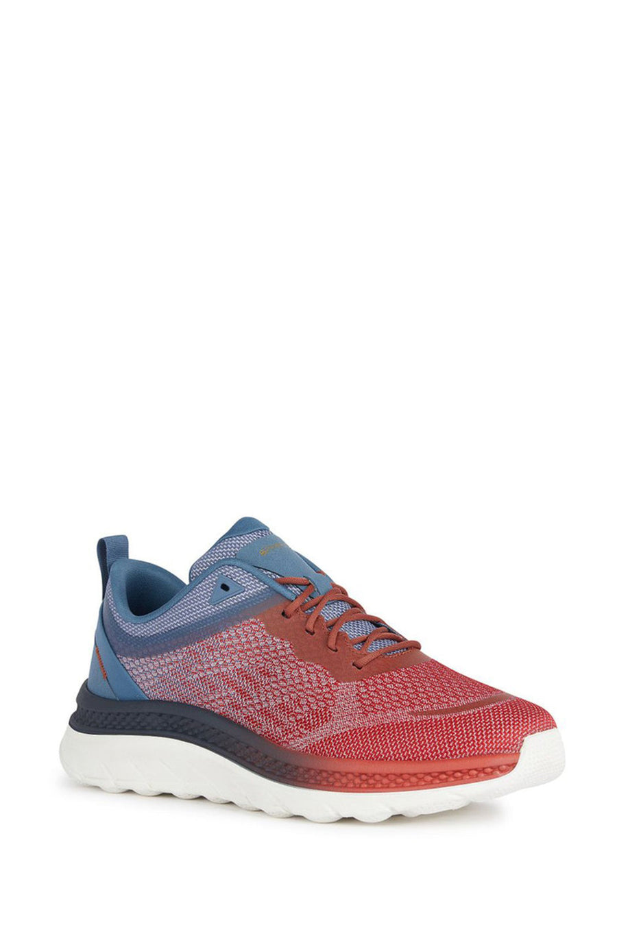 Geox Erkek Kırmızı Spherica Actif Bağcıklı Kumaş Sneaker