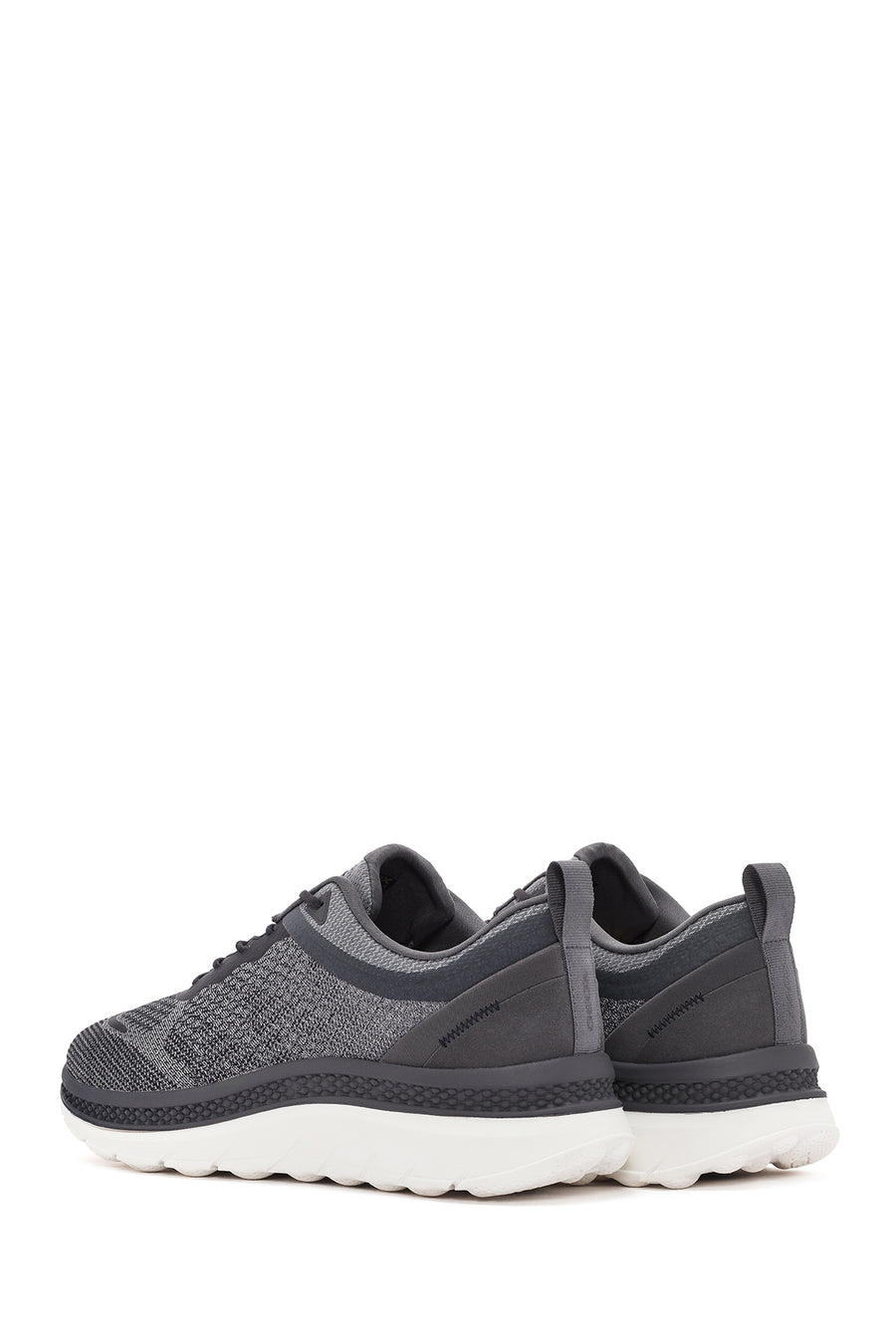 Geox Erkek Gri Spherica Actif X Bağcıklı Kumaş Sneaker