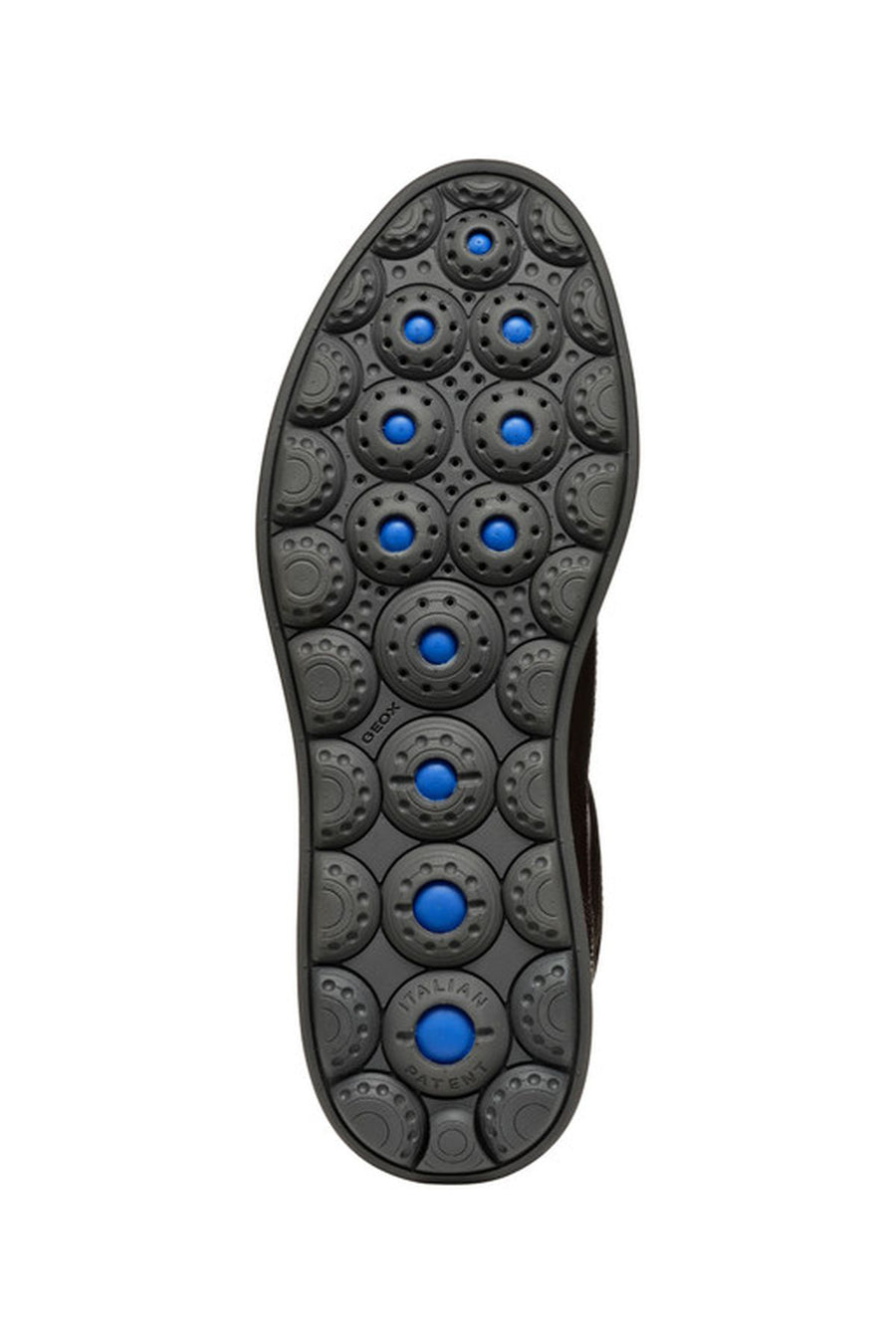 Geox Erkek Kahverengi Spherica Ec12 Bağcıklı Deri Casual Sneaker